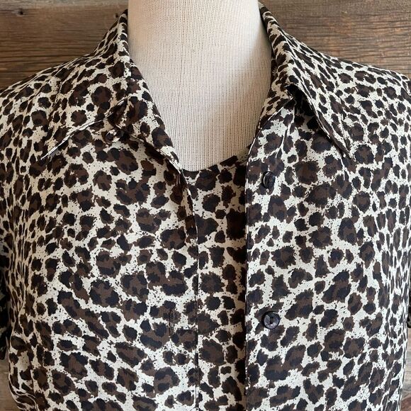 Emma James Matching Button Down Top and Maxi Dress Size M EUC - Picture 3 of 14